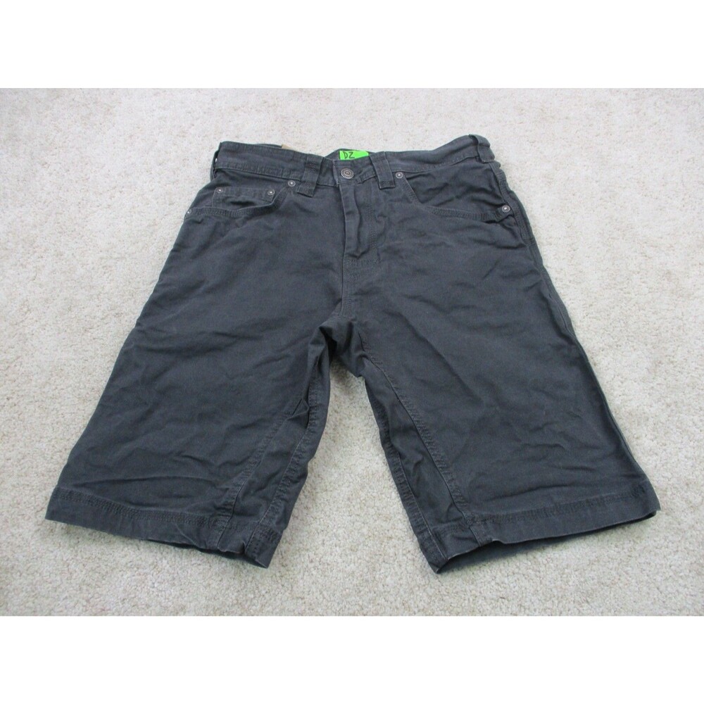 Prana Bronson Shorts Men 28 Gray Utility Cotton Stretch Outdoor Casual 28x11
